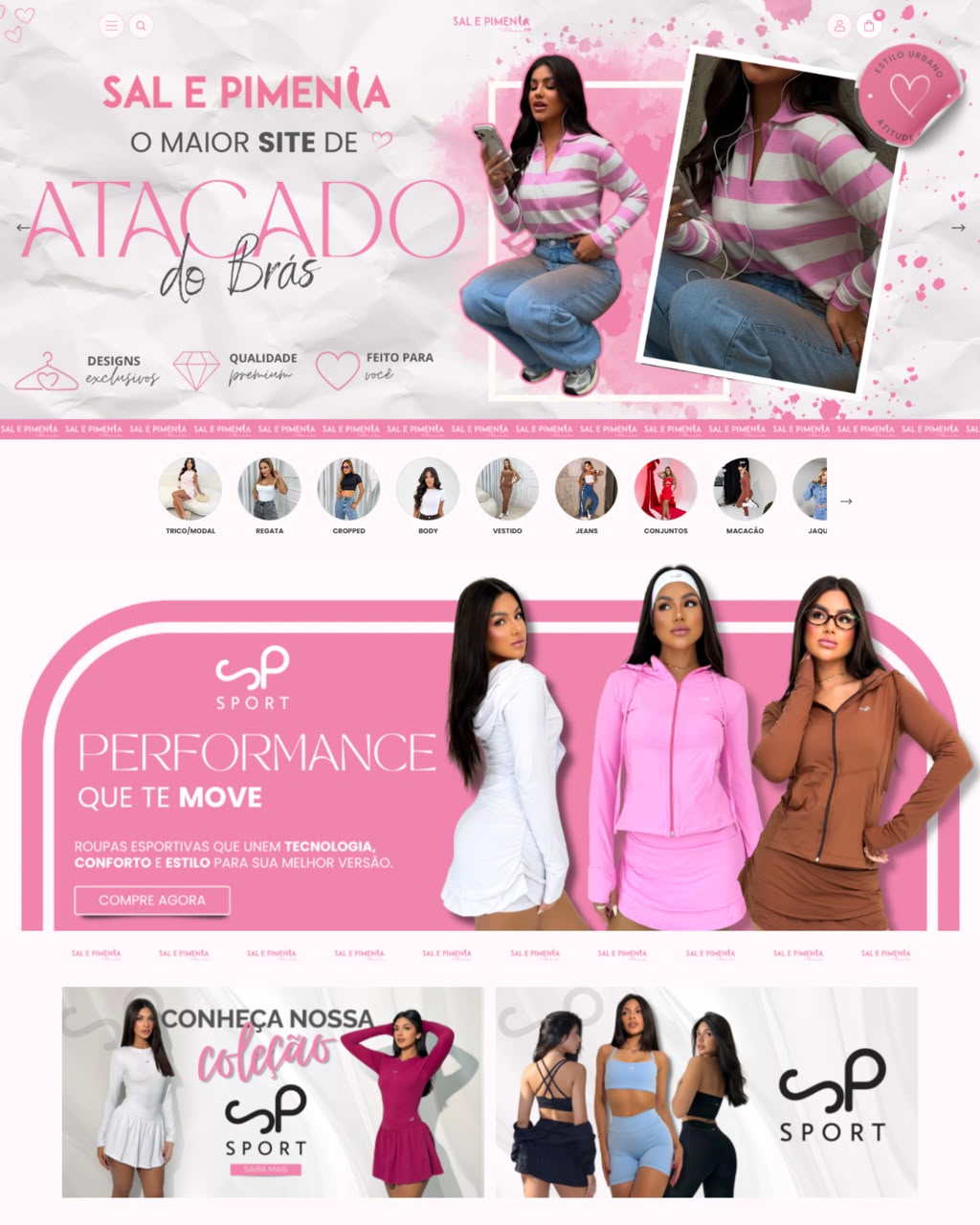 Site Sal e Pimenta Atacado
